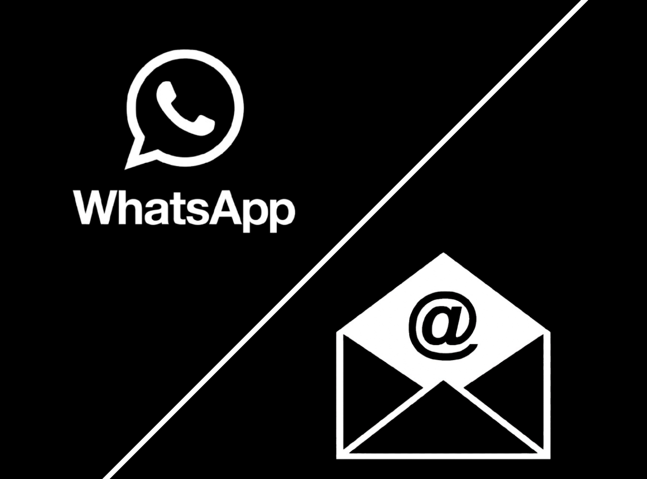WhatsApp/Email